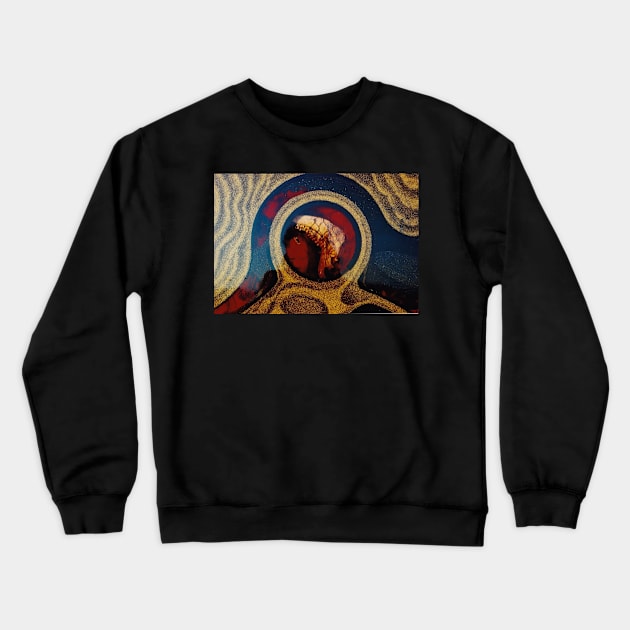 Divine Strucure Crewneck Sweatshirt by CCCPrint